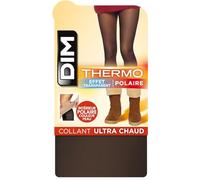 Dim Damen Thermo Ultra Chaud Polaire et Effet Transparent 80d X1 Strumpfhose, Schwarz, L-XL
