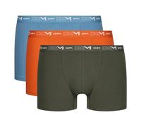 DIM Herren Boxer 3er Pack | Atmungsaktive Stretch-Baumwolle | Optimaler Halt | Ohne Etikett