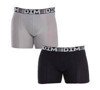 Dim Boxershorts Lange 3D Flex Air Atmungsaktiv Herren x2, Multicolor, L