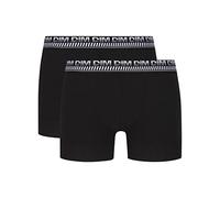 Dim Herren Boxer Stay and Fit 3D Flex Baumwolle x2 Schwarz 3XL