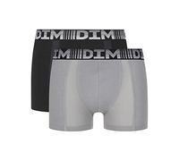 Pack-2 Boxershorts Coton 3D Flex Air atmungsaktives Gewebe D01N1 Mann S