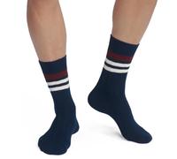 DIM Herren - Halbhohe Socken Bambus Warm Sporty x1 | Natürliche Weichheit & Sporty Style | Bambus Viskose | OEKO-TEX zertifiziert. Sandgrau 39-42