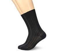 Dim Herrensocken Fil D'Écosse Feinripp Eleganz und Feinheit x2