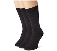 DIM Homme - 3er-Pack atmungsaktive Baumwollsocken | Täglicher Komfort | Französische Marke. Anthrazit 43-46