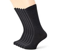 DIM Homme - 6er-Pack Socken aus Baumwolle | Atmungsaktiver Komfort | Französische Marke Anthrazit 43-46