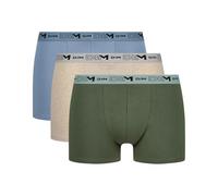 DIM Homme - Boxershorts Coton Stretch Bio x3 | Ökologisch verantwortungsvolle Unterwäsche GOTS & Oeko-TEX® Zertifiziert | Täglicher Komfort | Recycelbare Verpackungen Mehrfarbig XXL