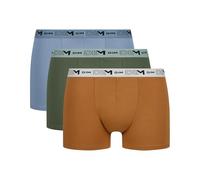 DIM Homme - Boxershorts Coton Stretch Bio x3 | Ökologisch verantwortungsvolle Unterwäsche GOTS & Oeko-TEX® Zertifiziert | Täglicher Komfort | Recycelbare Verpackungen Mehrfarbig XL