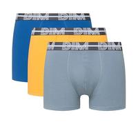 Pack-3 Boxershorts System atmungsaktives Gewebe D01QU Mann M