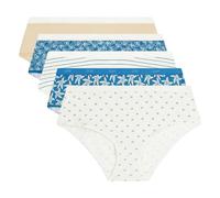 DIM Lot de Boxers Les Pockets Coton Couleurs & Motifs Femme x5