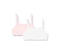Dim Bh ohne Bügel Les Pockets Ecodim Bustier Mädchen x2, Rose/Weiß, 14 Years