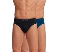 Dim Micro Slip Ohne Naht Für Männer x2, Mitternachtsblau/Schwarz, XL