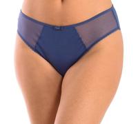 Dim Slip Bio-Baumwolle Generous Weich Damen x1, Blue, S