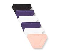 Dim Slip Les Pockets Ecodim Baumwolle In Verschiedenen Farben Weich Multipack Damen x6 Multicolor 34/36