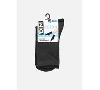 Dim - Socken & Strumpfhosen Coton Mi-Chaussettes X2 - grau - Größe 35 - 38