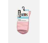 Dim - Socken & Strumpfhosen Lurex Coton Style Mi-Chaussettes X2 - rosa - Größe 31 - 34