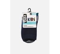 Dim - Socken & Strumpfhosen Mix & Match Coton Mi-Chaussettes X3 Enfant - blau - Größe 27 - 30