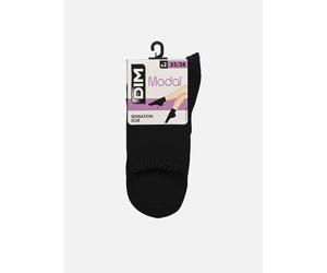 Dim - Socken & Strumpfhosen Modal Fancy Socquettes Courtes X2 - Schwarz - Größe 35 - 38