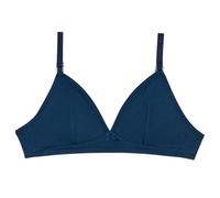 Dim Triangle BH, Mädchen, bügellos, aus Bio-Baumwolle x1 Blue Navy 65A