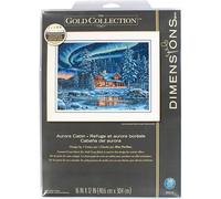 Dimensions D35212 Gold, gezählte Kreuzstich, Aurora-Kabine