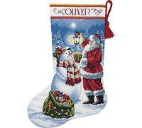 Dimensions Gold: Counted Cross Stitch Stocking: Holiday Glow, 41cm, 70-08952