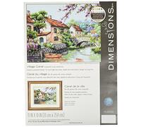 Dimensions Maße Village Canal Kreuzstich-Set, 70-35330 Verschieden One Size