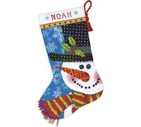 Dimensions Nadelspitzen-Kit: Stocking: Patterned Snowman