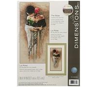 Dimensions Needlecrafts Maße die Rose Kreuzstich-Set, 70-35331