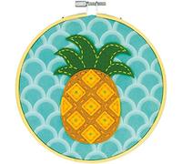 Dimensions Needlecrafts Maße Näharbeiten Ananas, Lernen EIN Handwerk-Applikation aus Filz, 15,2 cm, Wolle, verschieden, One Size