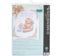 Dimensions Quilt-Set Kreuzstich (inkl. Vorlage, Nadel und Anleitung), Sweet Prayer, Weiß