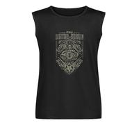 Dimmu Borgir-Eonian Snakes Orna Men's Tank O-Neck Tops 100% Cotton Unisex Vests Sleeveless Black S