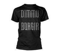 Dimmu Borgir Logo T-Shirt schwarz in M