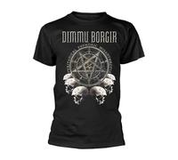 Dimmu Borgir T-Shirt Puritanical Euphoric Misanthropia Skulls Männer Schwarz L