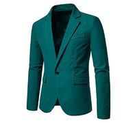 Dinnesis Sakkos Herren Casual Blazer - üBergangsjacke Herren Elegant Anzugjacke Regular Fit Sakko Langarm Freizeit Blazer Business Blazerjacke Sakkos-Anzugjacken FüR Hochzeit Business Party Sakko