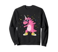 Dino Dinosaurier Einhorn Unicorn Cartoon Sweatshirt