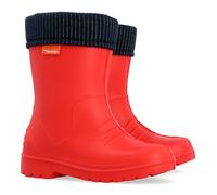 DINO gefütterte Kinder-Gummistiefel aus EVA Rot 22/23