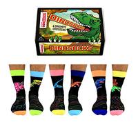 Dino Oddsocks Socken in 39-46 im 6er Set - Dinosaurier Oddsocks Strumpf