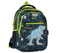 DINO T-Rex Schulrucksack, leuchtet im Dunkeln, 4 Fächer, 23 l (DINO T-Rex)