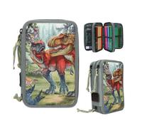 Dino World 3 Fach Federtasche BITE