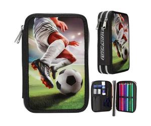 Dino World - Action World 2 Fach Federtasche Fussball