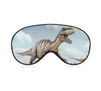 Dinosaurier-Augenmaske, Schlafmaske, Augenmasken für Schlafmasken für Damen und Herren, Schlafmaske, Reiseaugenmaske, Schlafmaske, Verdunkelung, lustige Schlafmaske, niedliche Schlafmaske