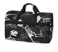 Dinosaurier-Fossil nahtlose Reisetasche für Herren, Damen, Jungen, Mädchen, Teenager, übergroße Sporttasche mit Schuhfach, für Übernachtung, Wochenende, Yoga, Workout, Trainingstasche, #06,