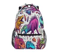 Dinosaurier-Fossil-Rucksack für Mädchen, Büchertaschen für Teenager, Kinder, Reise-Laptop-Tasche, Dinosaurier-Fossil, Einheitsgröße
