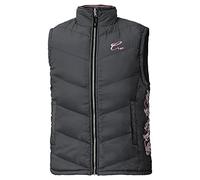 DINOZAVR Yowie Damen Outdoor Weste Steppweste mit Stehkragen - Dunkelblau/Violett L