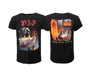 Dio Dream Evil T-Shirt - Offizielles Merchandise L Schwarz