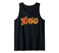 Dio Gradient Logo Black Tank Top