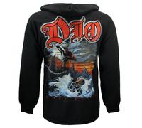 Dio Holy Diver Album Reißverschluss Hoodie Weste M Schwarz
