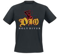 Dio Holy diver T-Shirt schwarz in XXL