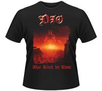 Dio Last In Line Band Logo T Shirt L