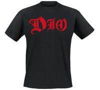 Dio Logo T-Shirt schwarz in S