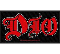 Dio Logo Unisex Patch Standard 100% Polyester Undefiniert Band-Merch, Bands